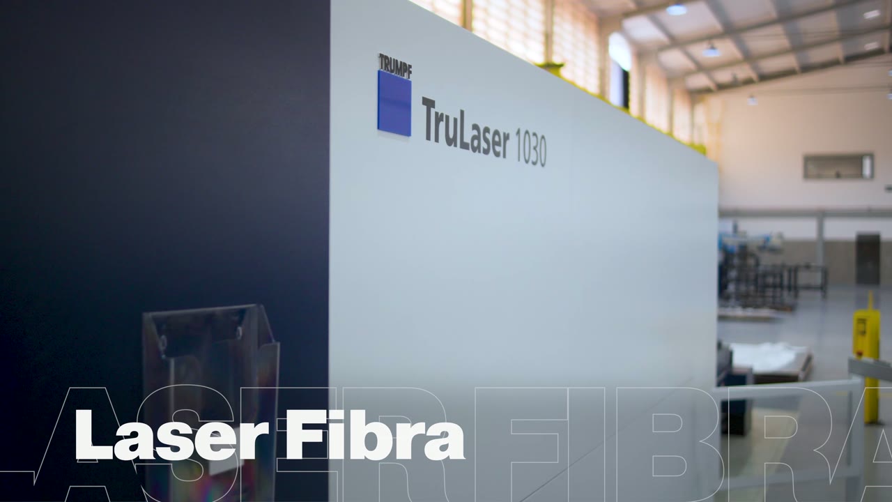 TRUMPF TruLaser 1030 no galpão da Project Laser